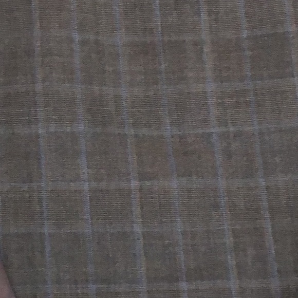 Hickey Freeman Blazer Suit Jacket Size 46L 46 Long Gray Plaid Worsted Wool - Picture 3 of 9